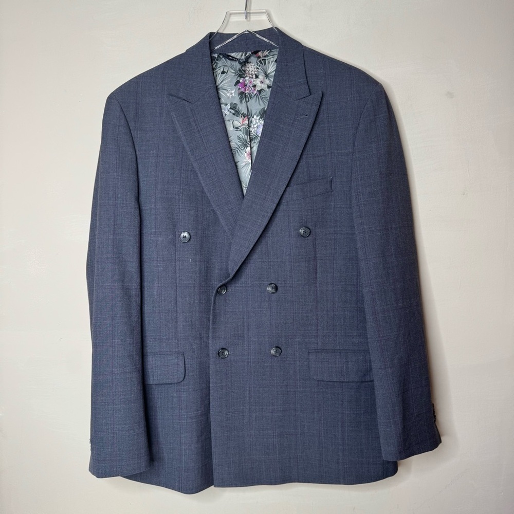 raise your game michael strahan double brested jacket 42 R